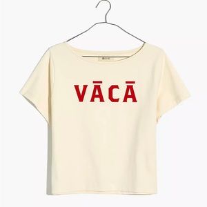 Vaca Graphic Setlist Boxy Tee-XL